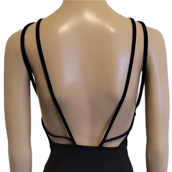 Sexy Black Dress by PrettyLittleThing (size 2) - Picture 6 of 8